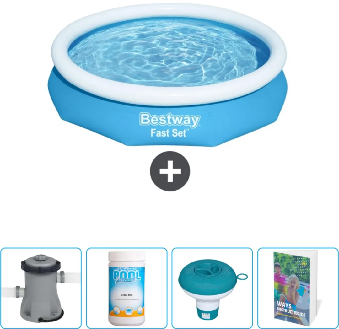 Bestway Fast Set Rond Zwembad 305x66cm
