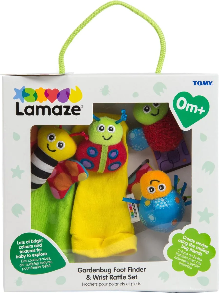Lamaze Pols- en Voetrammelaars Set - Refresh - Multicolor