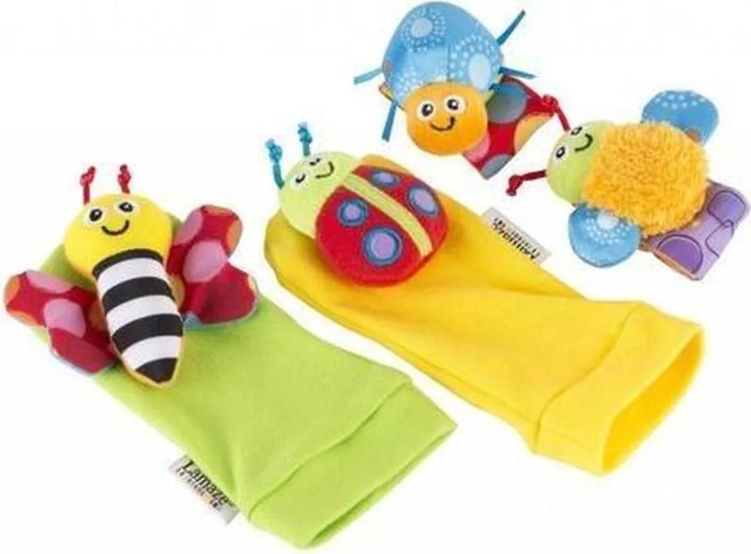 Lamaze Pols- en Voetrammelaars Set - Refresh - Multicolor
