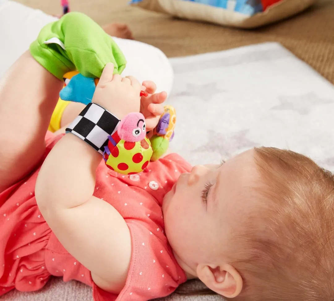 Lamaze Pols- en Voetrammelaars Set - Refresh - Multicolor