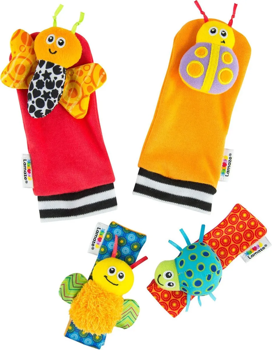 Lamaze Pols- en Voetrammelaars Set