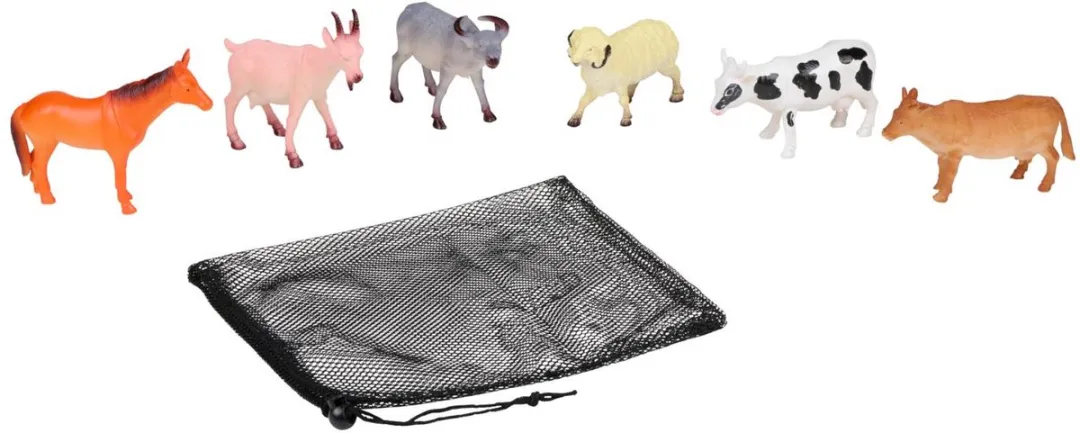 Eddy Toys Boerderijdieren Speelset 6-delig