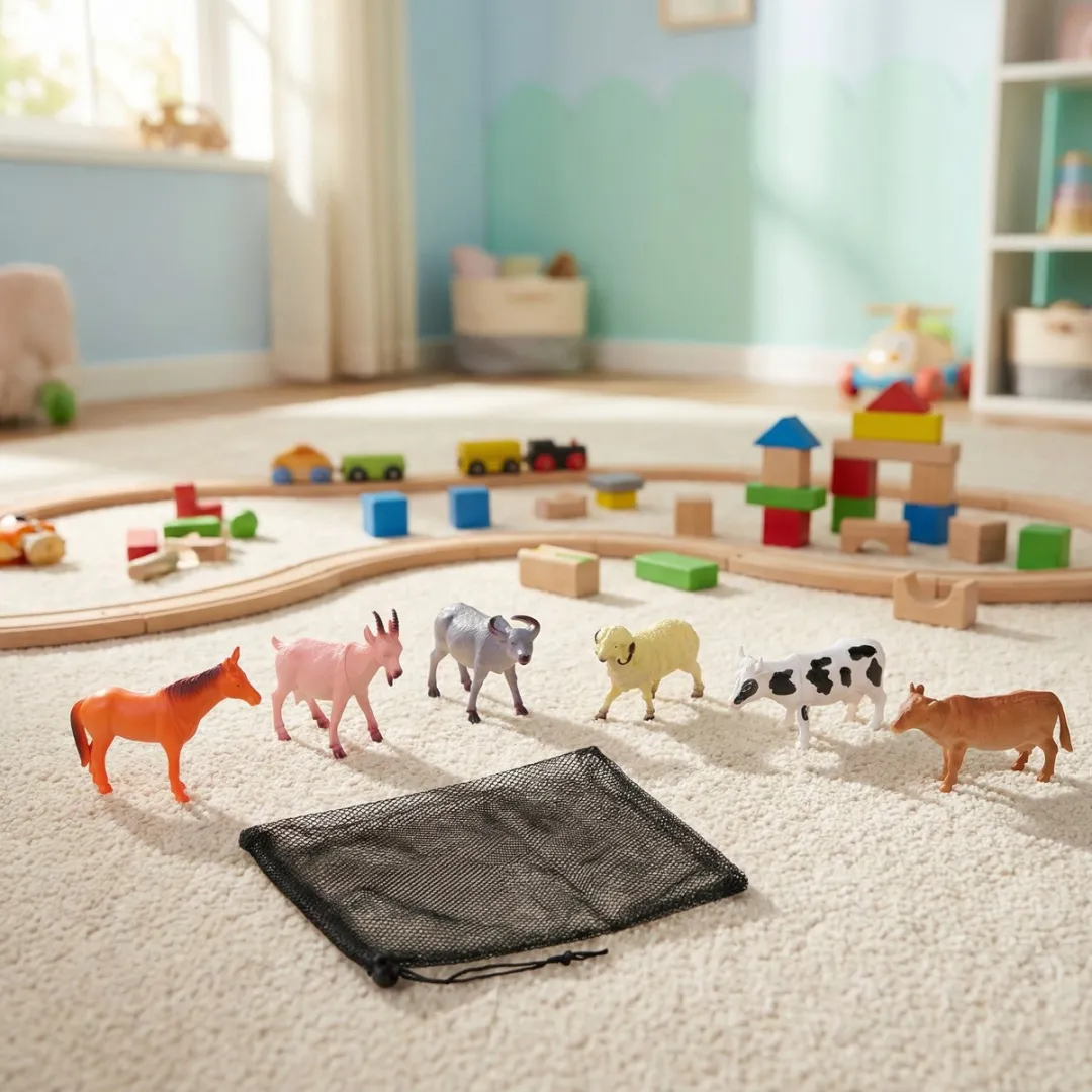 Eddy Toys Boerderijdieren Speelset 6-delig