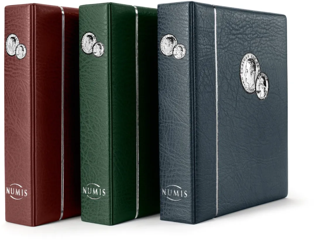 Leuchtturm Numis Classic Album 5 Vakken - Rood