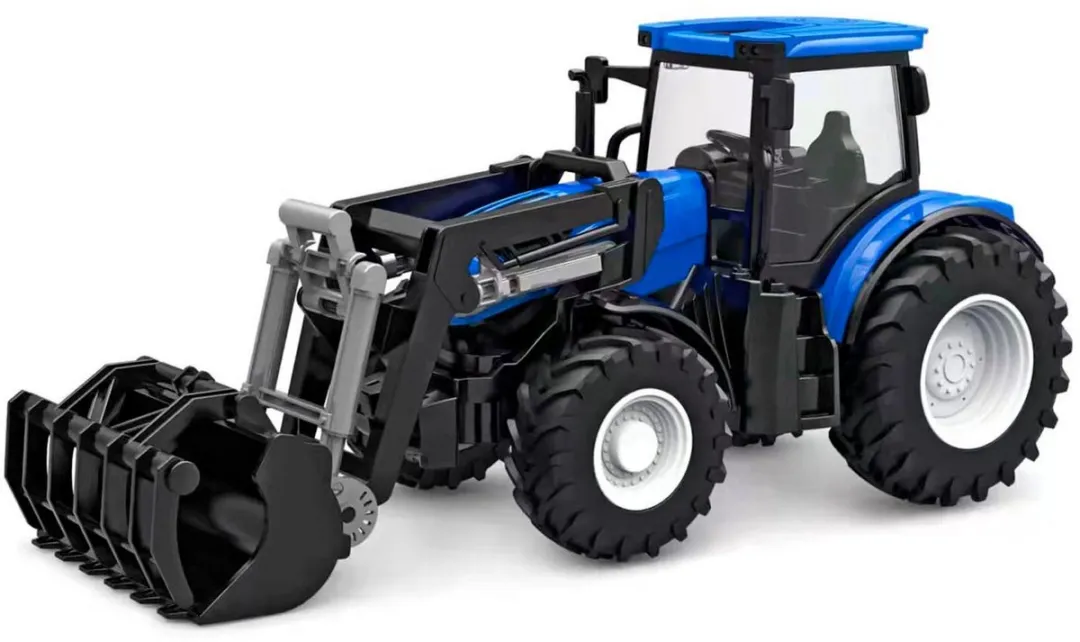 Kids Globe RC Tractor met Frontlader 510315 - Blauw