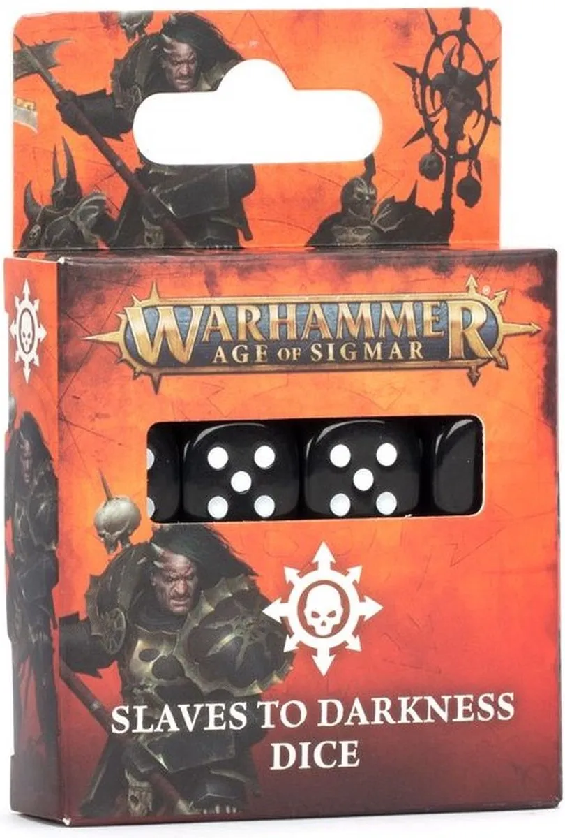 Games Workshop Warhammer Age of Sigmar Slaves to Darkness Dobbelsteen