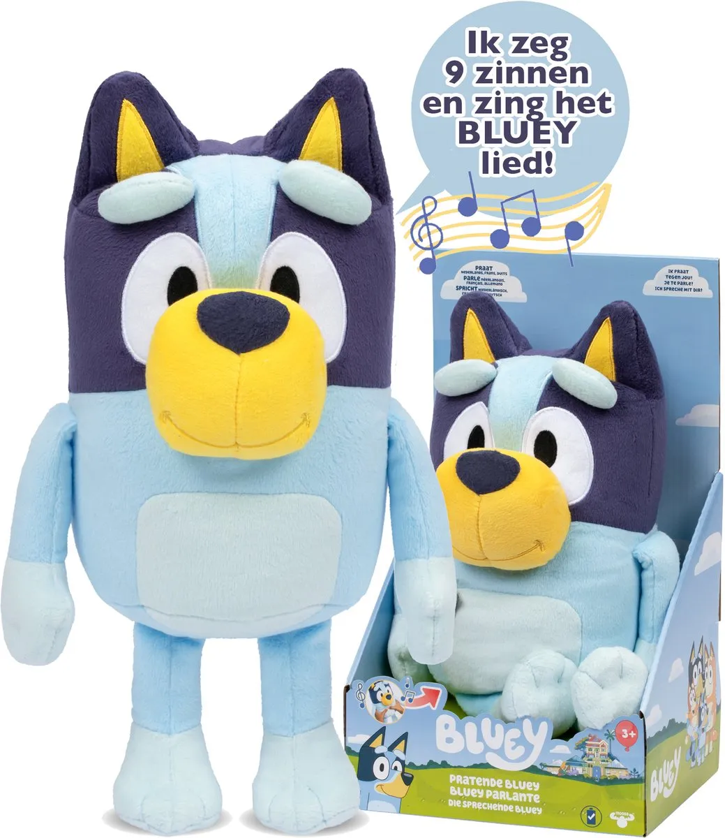 Moose Toys Bluey Pratende Knuffel