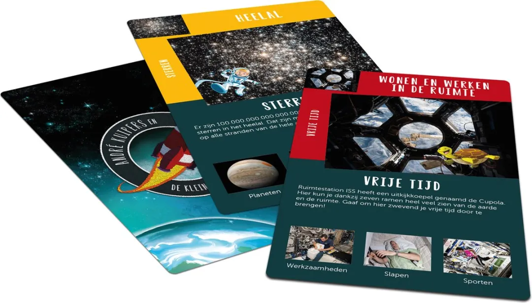 Identity Games Kleine Astronauten Weetjes Kwartet 18259