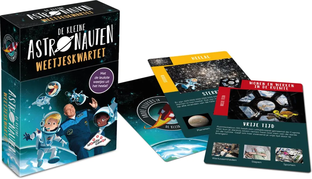 Identity Games Kleine Astronauten Weetjes Kwartet 18259
