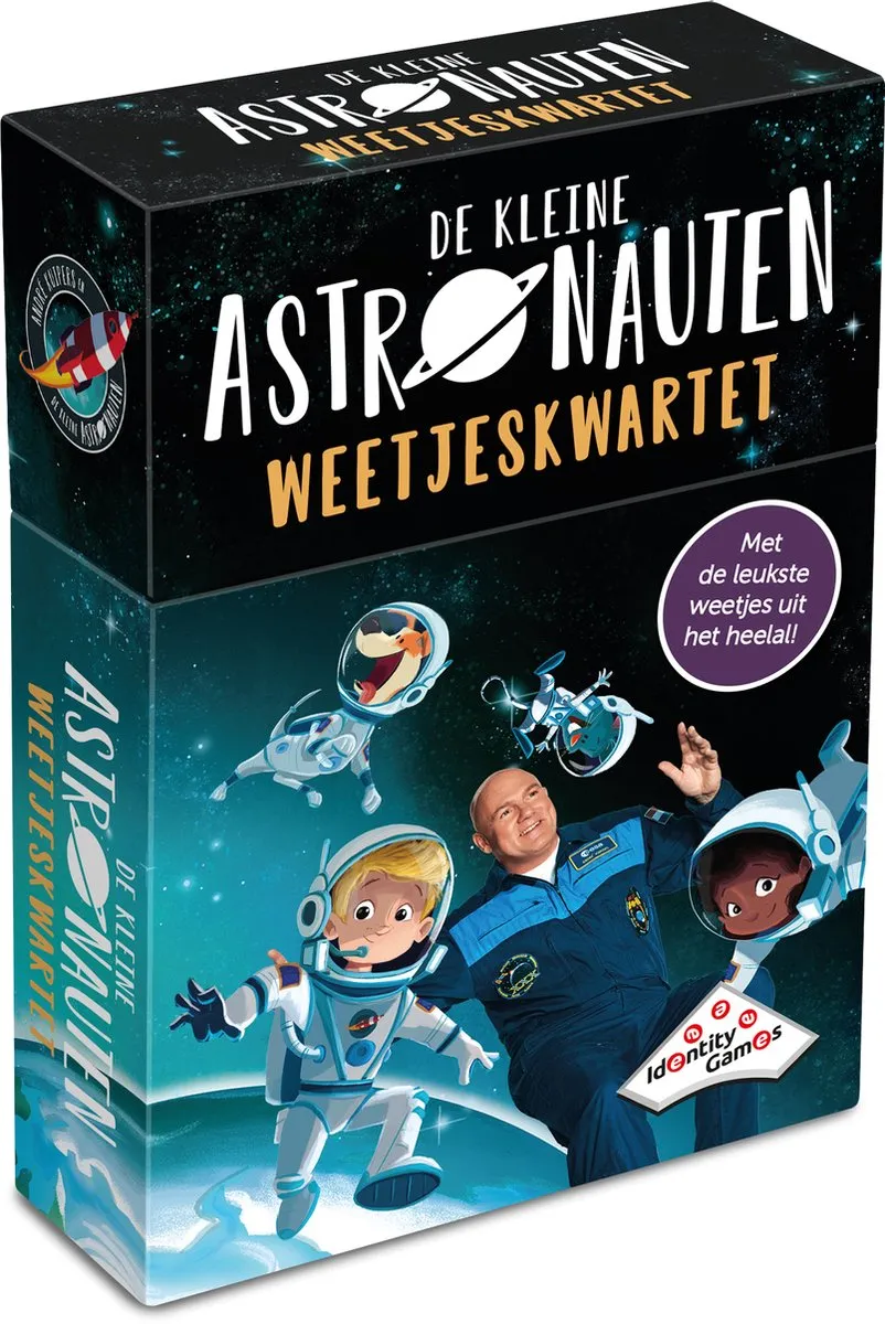 Identity Games Kleine Astronauten Weetjes Kwartet 18259