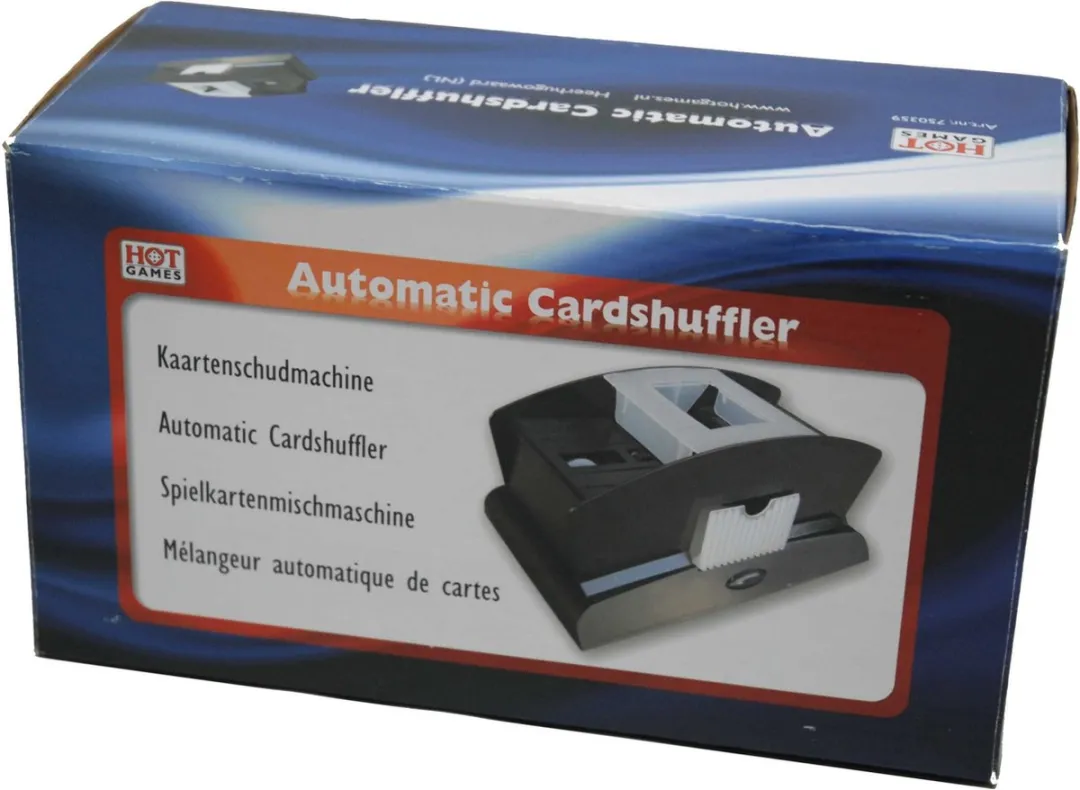 HOT Games Automatische Kaartenschudmachine 750359 - Zwart
