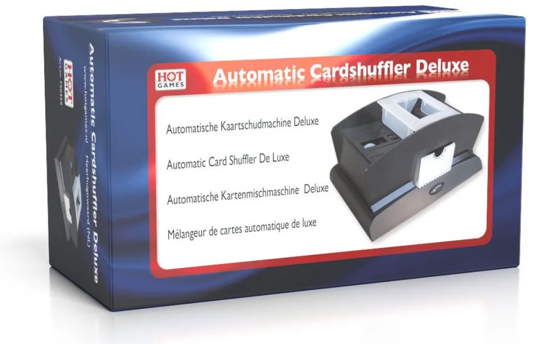 HOT Games Automatische Kaartenschudmachine 750359 - Zwart