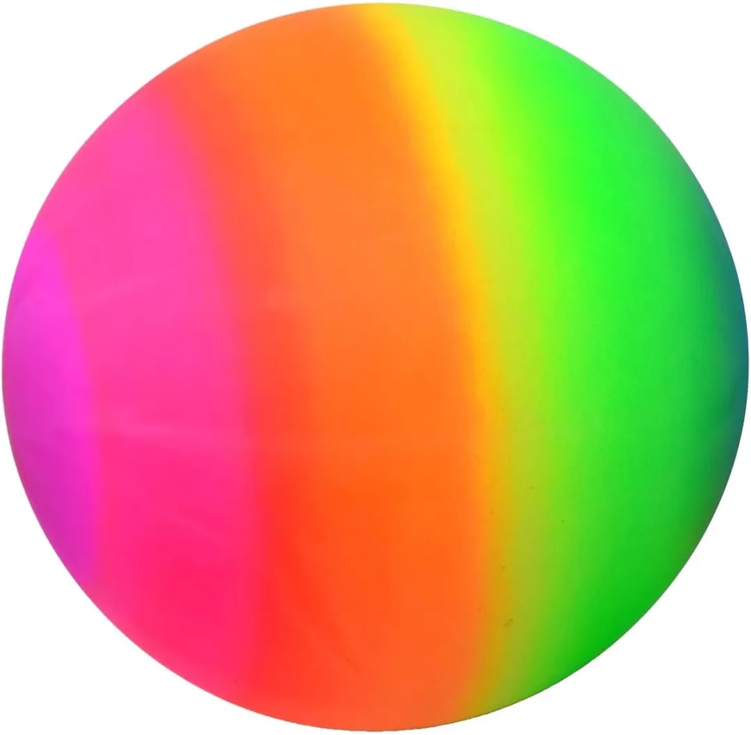 Johntoy Regenboogbal Outdoor Fun 20cm - Multicolor