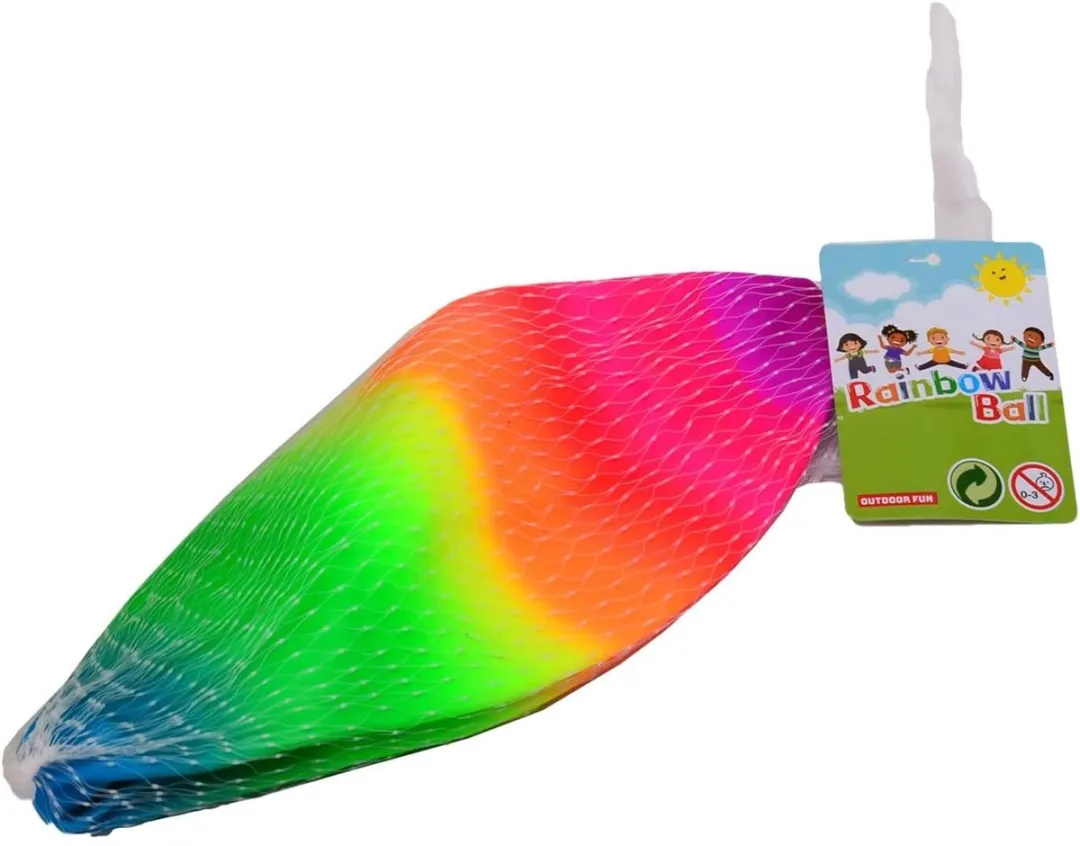 Johntoy Regenboogbal Outdoor Fun 20cm - Multicolor