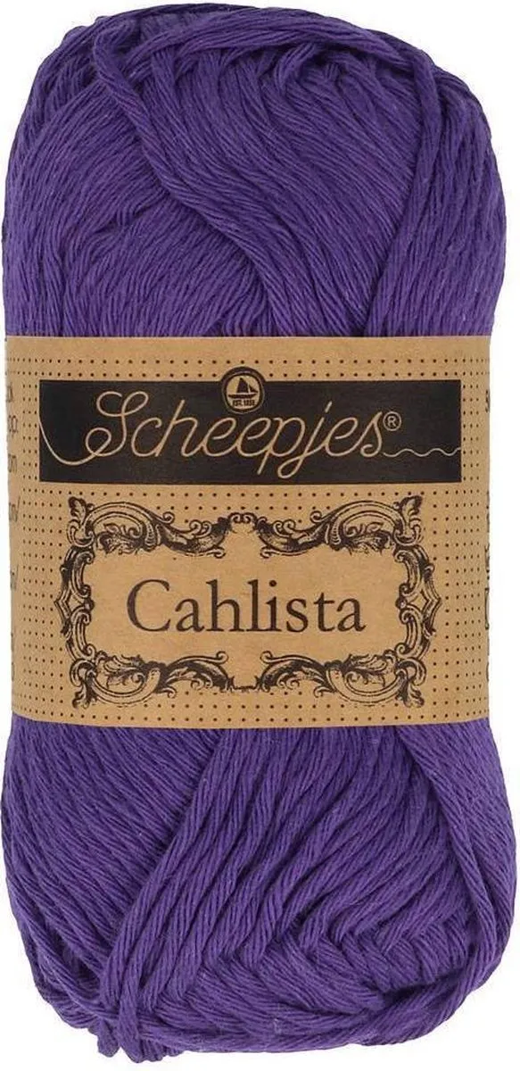 Scheepjes Cahlista Deep Violet 521