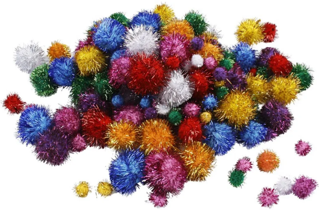Creativ Company Pompoms Multigekleurd