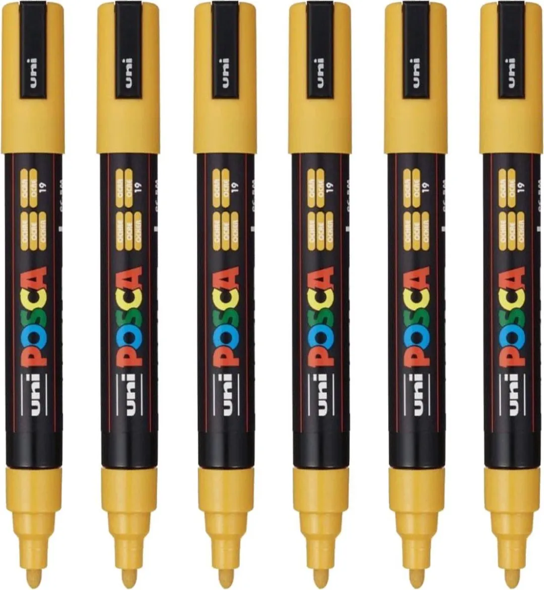 Posca PC-5M Okergeel Verfstiften