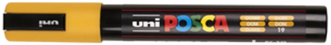 Posca PC-5M Okergeel Verfstiften - 6 Stuks