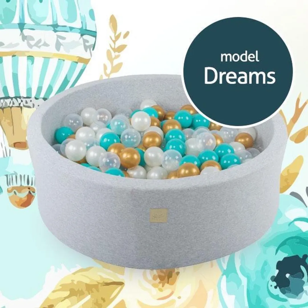 Dream set ballenbak 90x30 cm incl 250 ballenbak ballen | NoussyToys.nl
