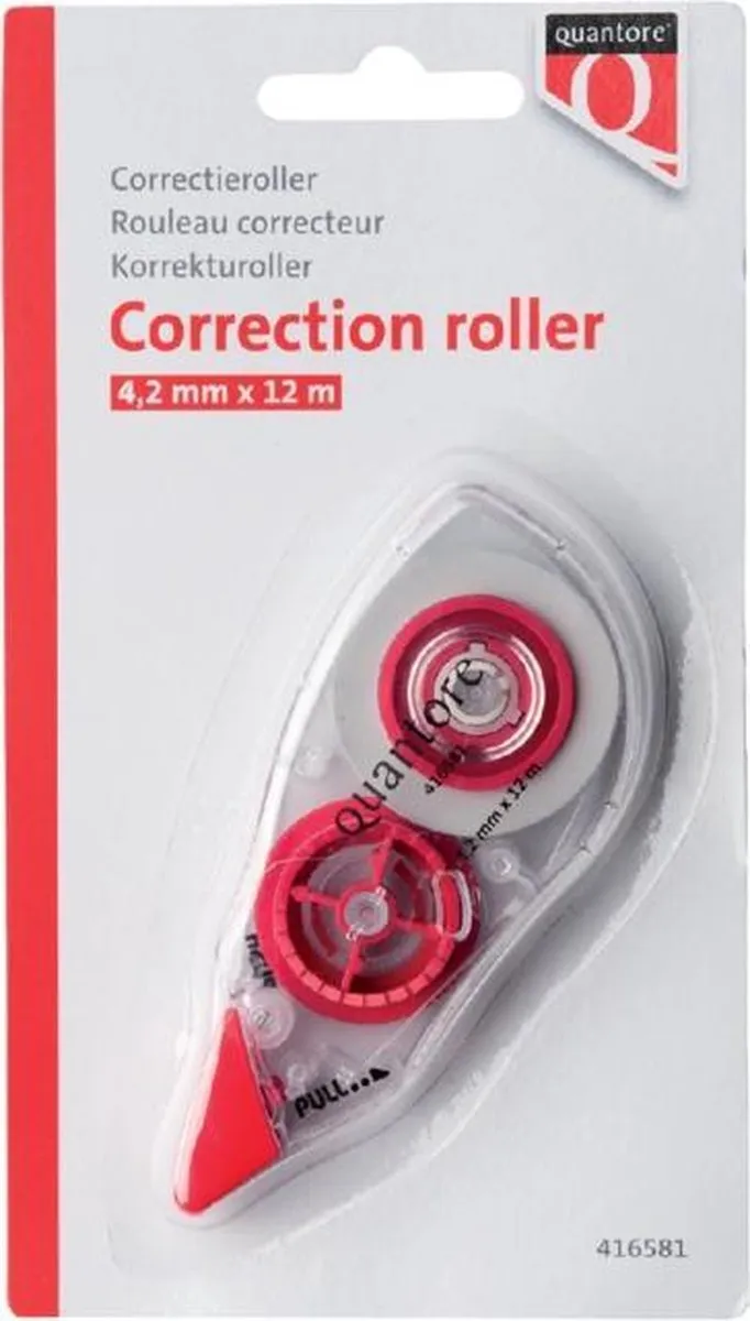 Quantore Correctieroller 4.2mm x 12m