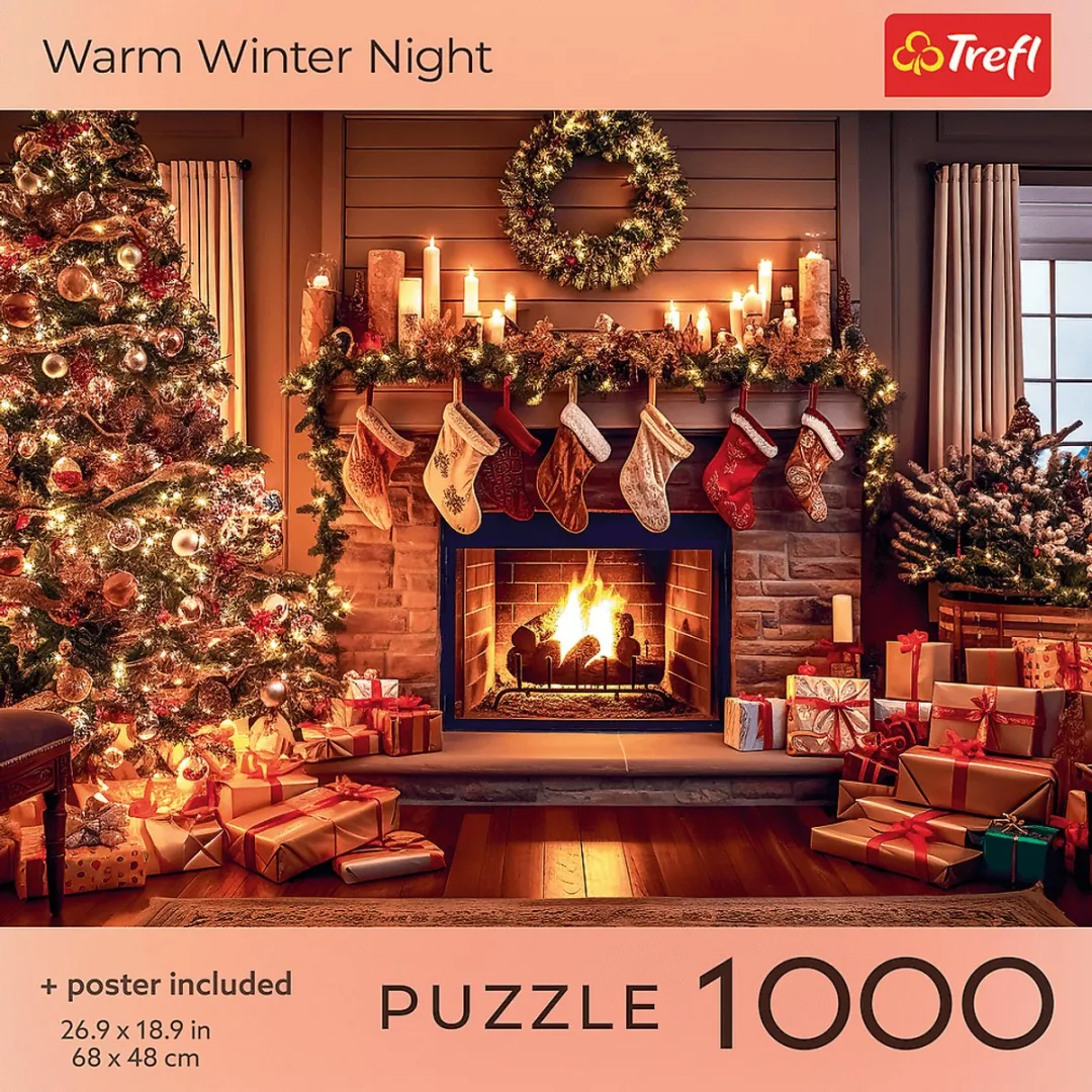 Trefl Legpuzzel 1000 Stuks A Warm Winter Night