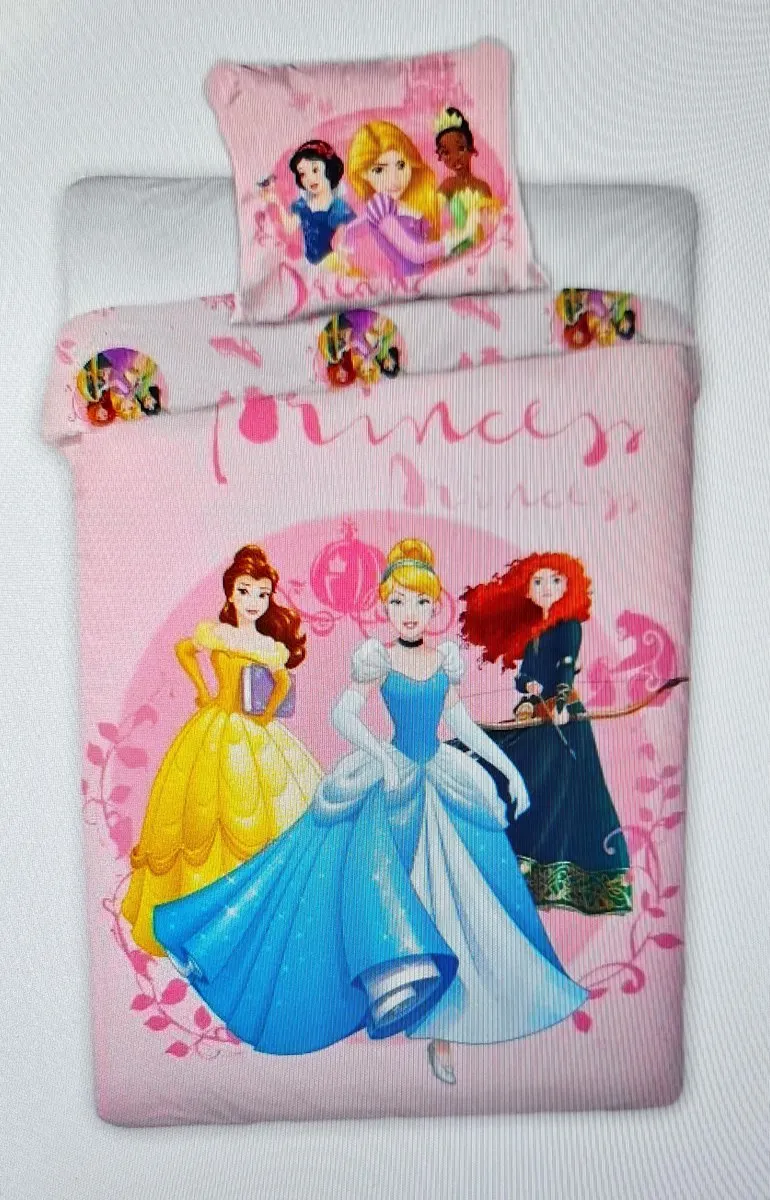 Disney Princess Dekbedovertrek Dreams - Eenpersoons - 140 x 200 cm - Katoen