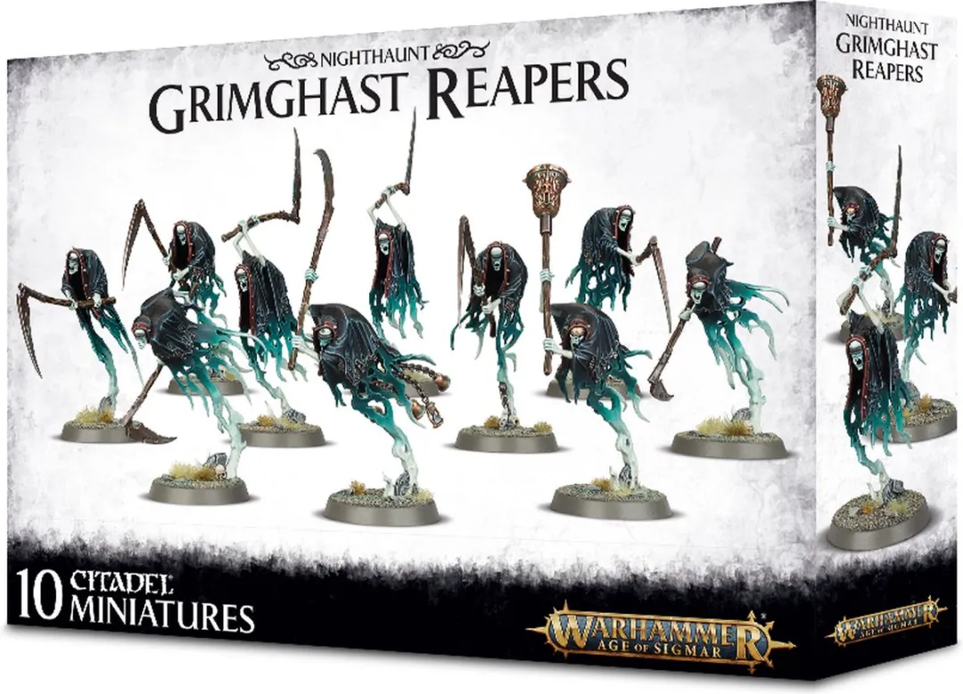 Games Workshop Warhammer Age of Sigmar Nighthaunt Grimghast Reapers