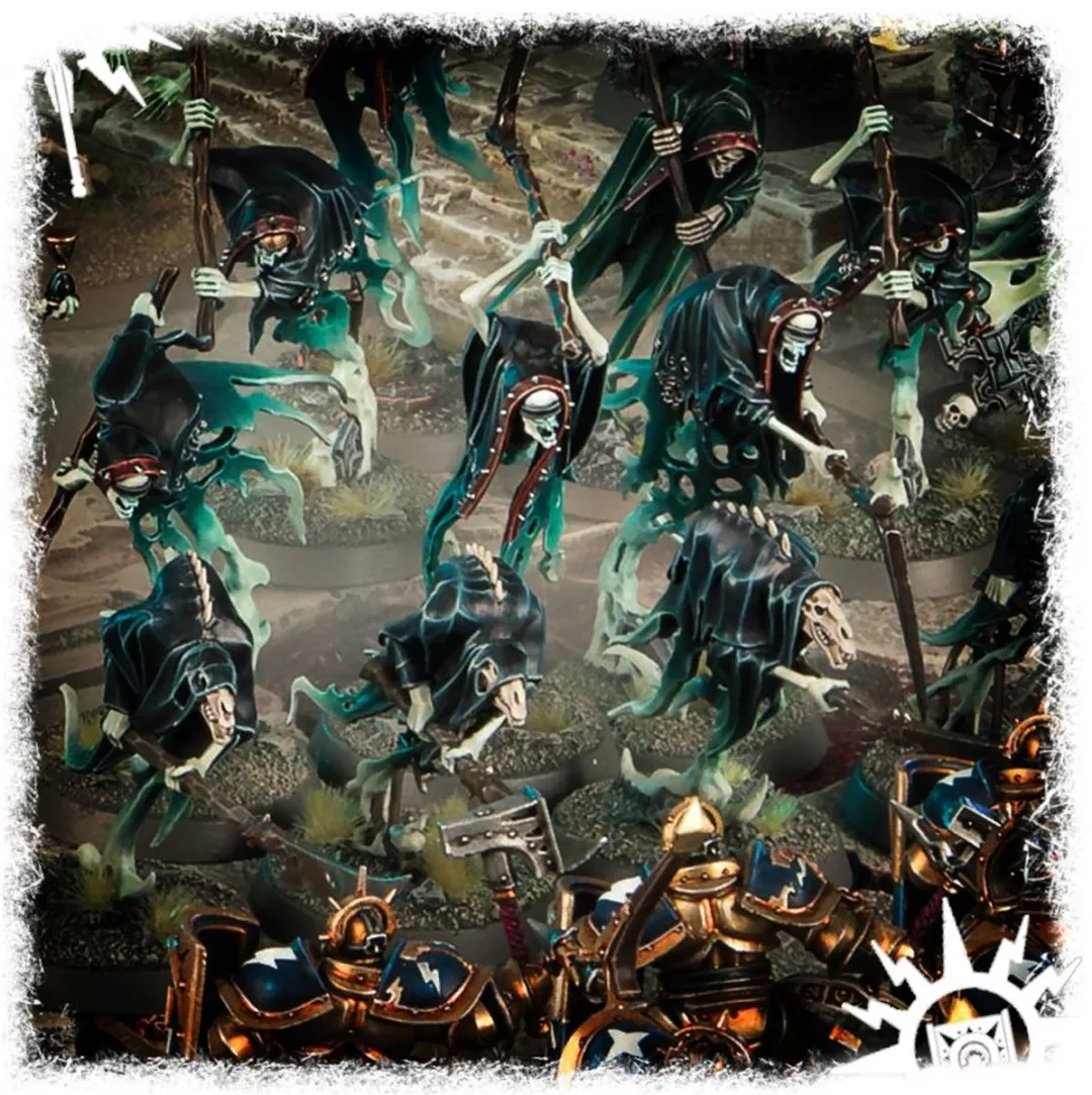 Games Workshop Warhammer Age of Sigmar Nighthaunt Grimghast Reapers - 42 Onderdelen