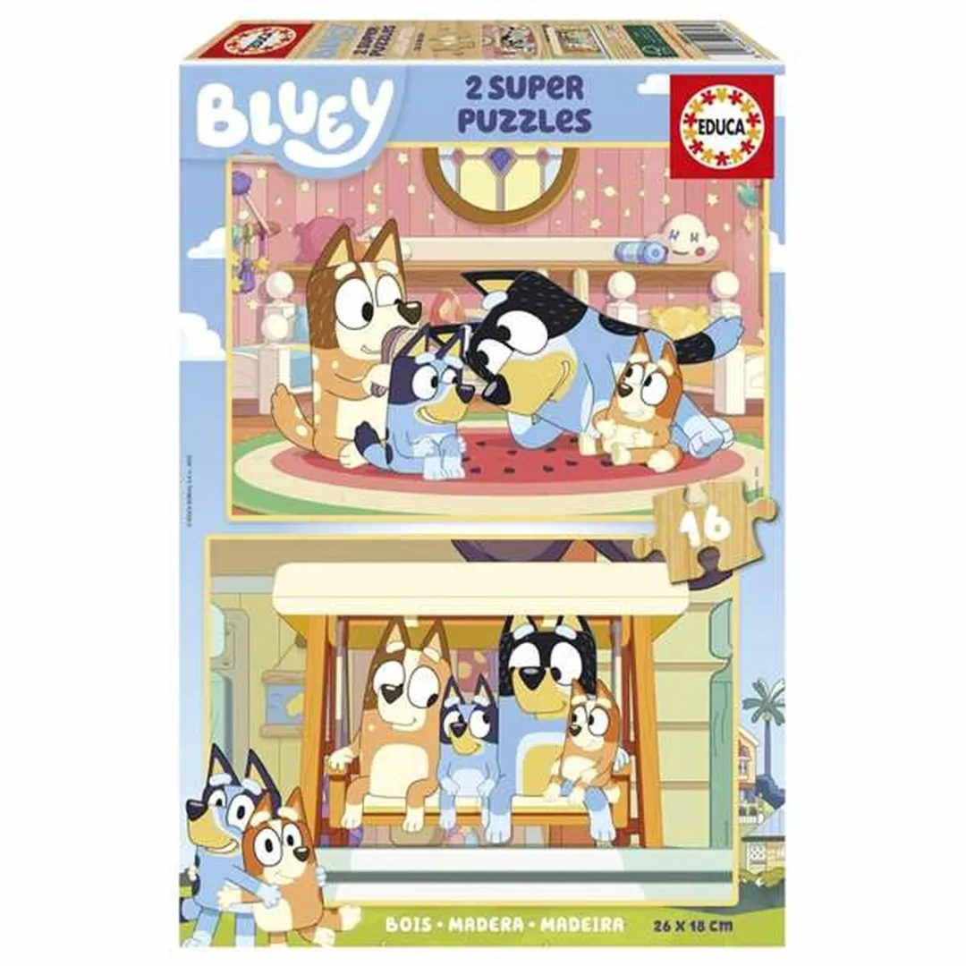 Educa Bluey Puzzels - 2 Stuks - afbeelding 3 van 5