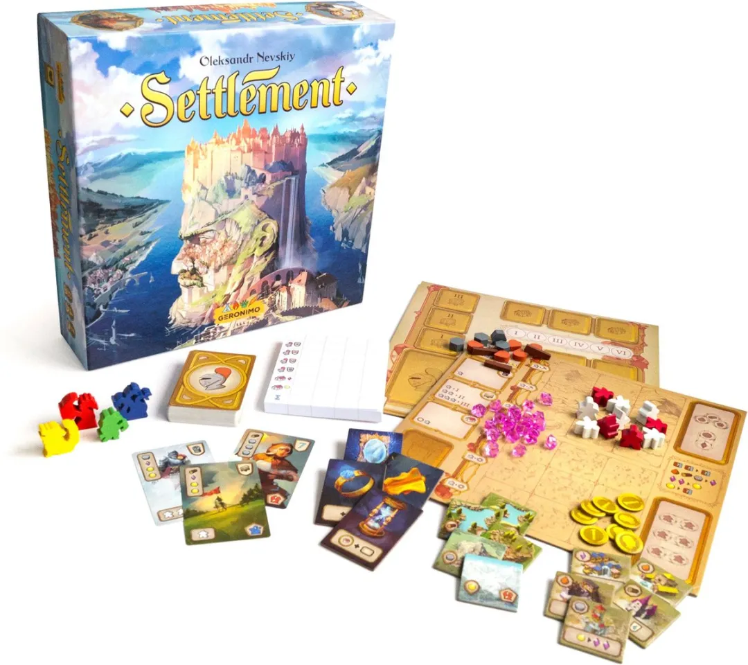 Geronimo Games Settlement Bordspel - 1-4 Spelers