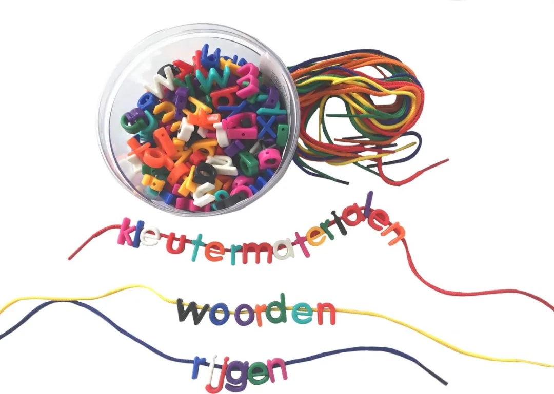 Learning Resources Alfabet Rijgletters - Multicolor