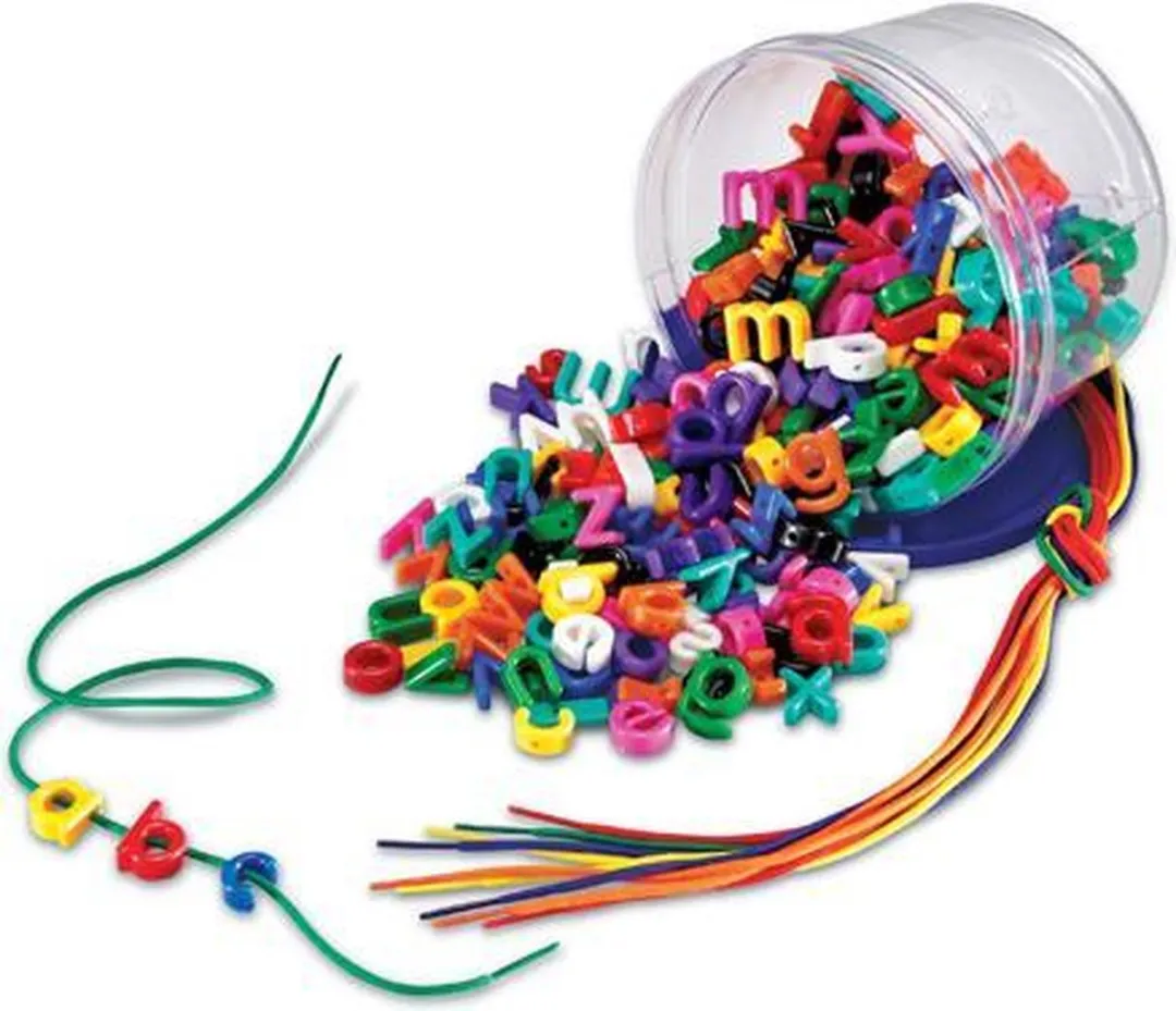 Learning Resources Alfabet Rijgletters - Multicolor