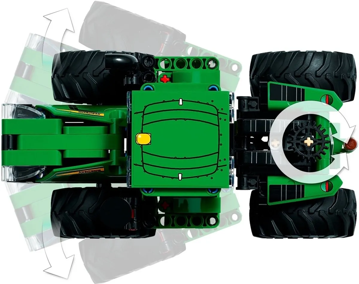 LEGO Technic John Deere 9620R 4WD Tractor 42136 - 390 Stukken