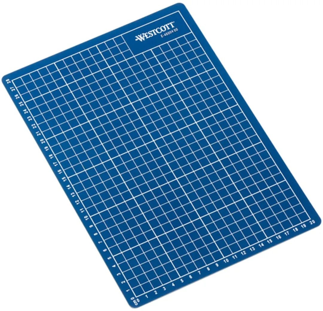 Westcott Snijmat A4 Blauw 300x220mm