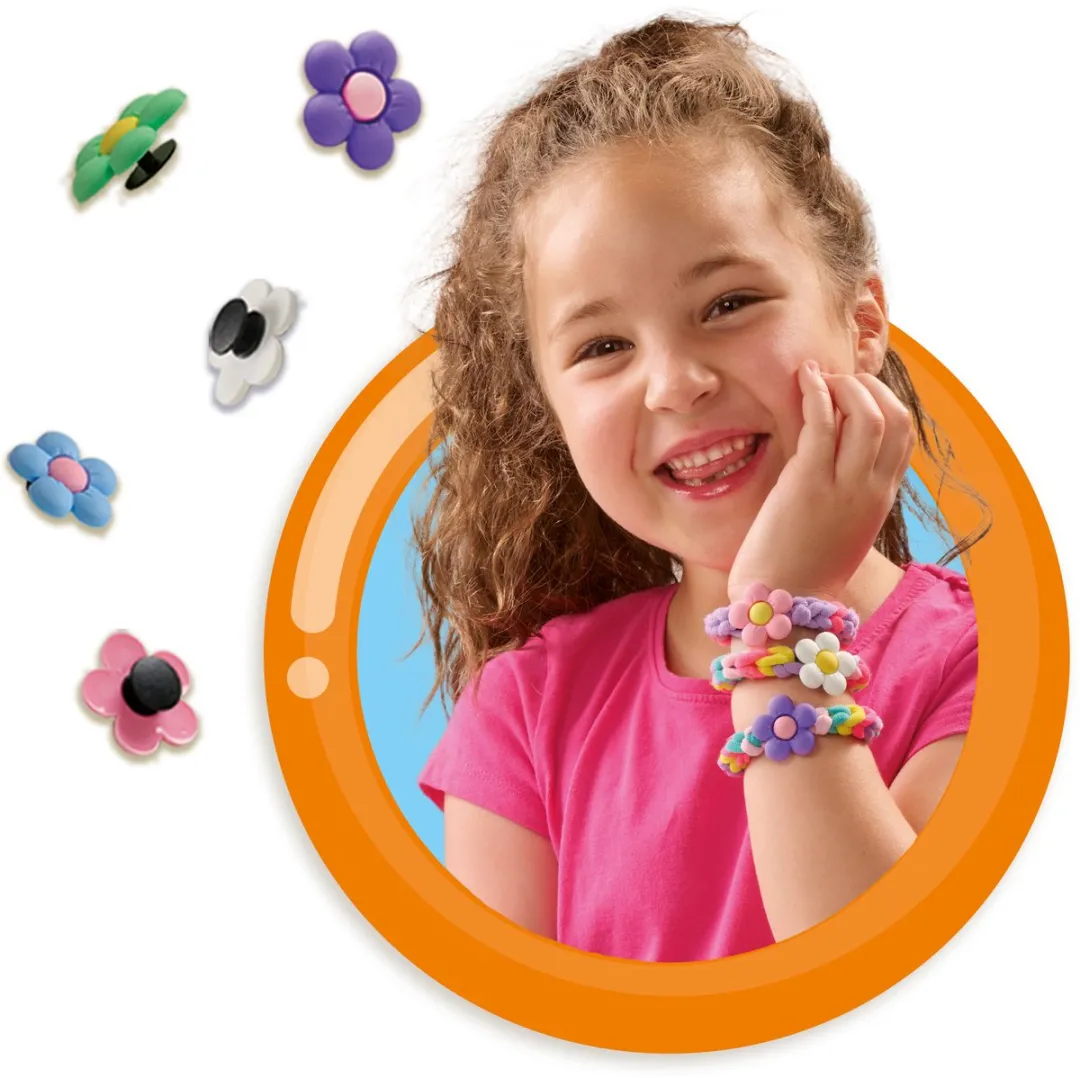SES Creative Hobby 3-6 Soft Loom Armbanden - 7 Stuks - Meerkleurig