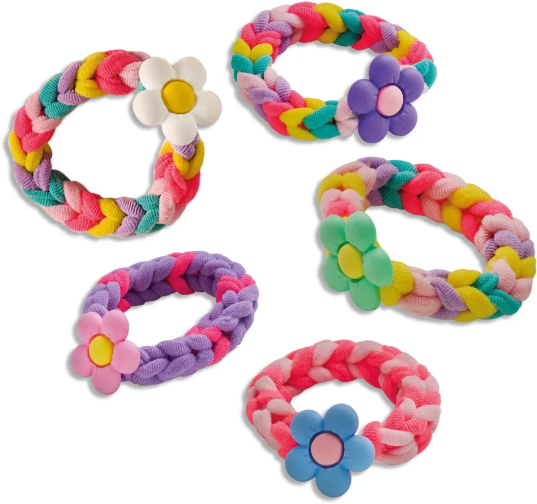 SES Creative Hobby 3-6 Soft Loom Armbanden - 7 Stuks - Meerkleurig
