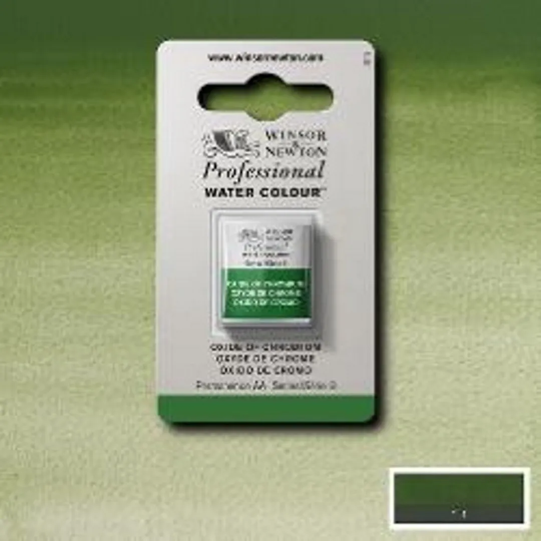 Winsor & Newton Professionele Aquarelverf Halve Nap Oxide of Chromium Groen