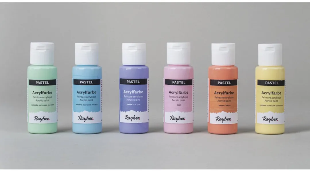 Rayher Acrylverf Set 24 Stuks 60ml Pastel