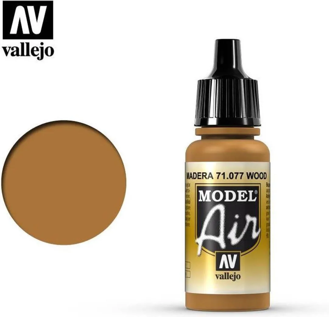 Vallejo Model Air Wood Acrylverf 17ml - Multi