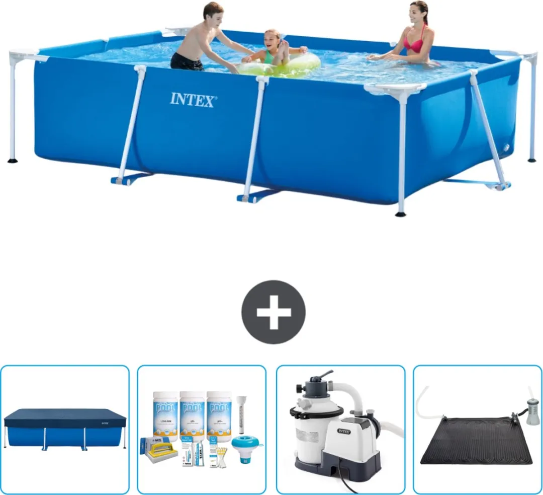 Intex Frame Zwembad 300x200x75cm Blauw - 3834L
