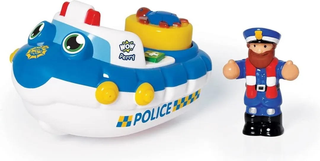 WOW Toys Police Boat Perry WW 10347