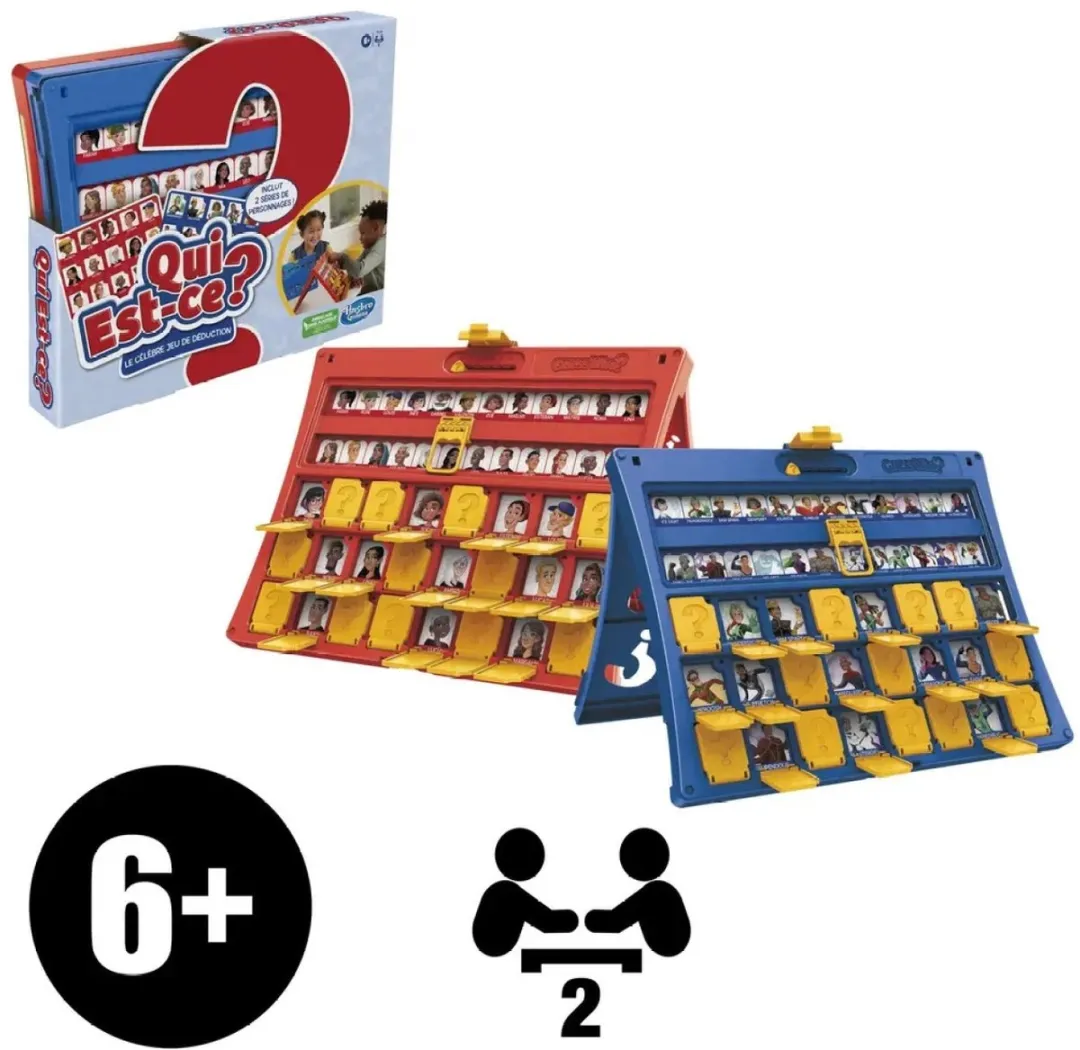 Hasbro Gaming Wie is het? Bordspel - 2 Spelers - F6105101