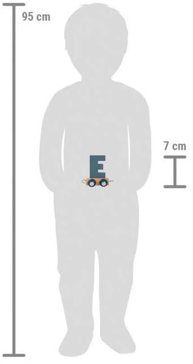 Small Foot Houten Lettertrein Polar E