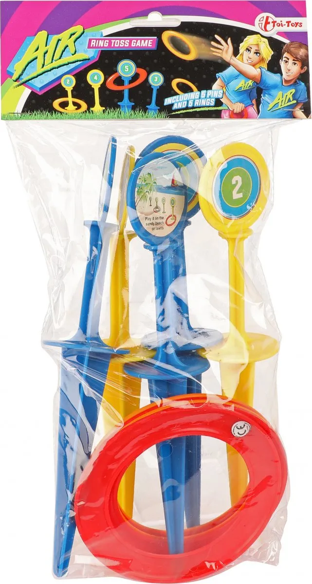 Toi-Toys Ringwerpspel 8-delig Multicolor