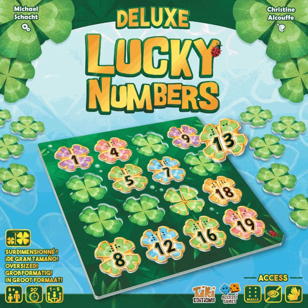 Geronimo Games Tiki Lucky Numbers Deluxe Strategisch Spel 02432