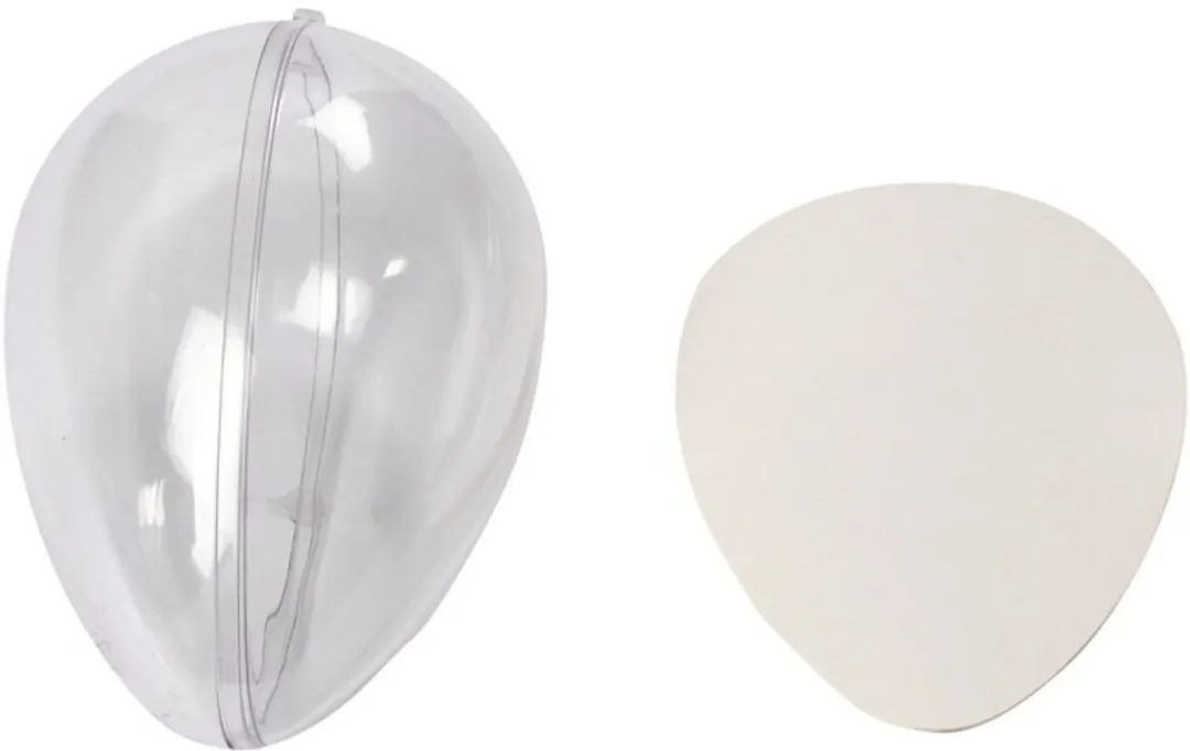 Creativ Company Deco Eieren 9cm - 5 Stuks Multicolor