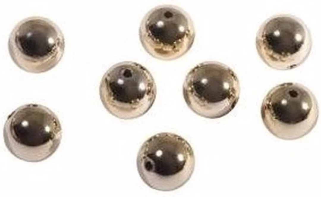 Rayher Gouden Ronde Hobbykralen 8mm - 15 Stuks