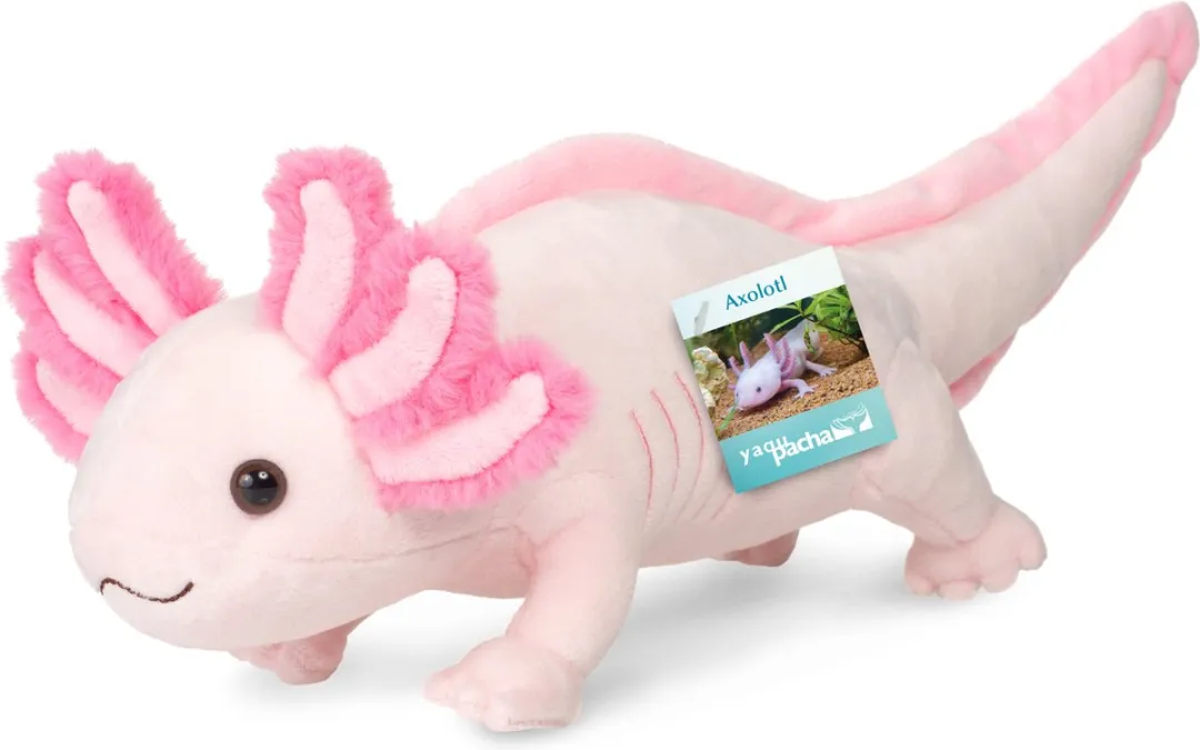 Teddy Hermann Axolotl Knuffel