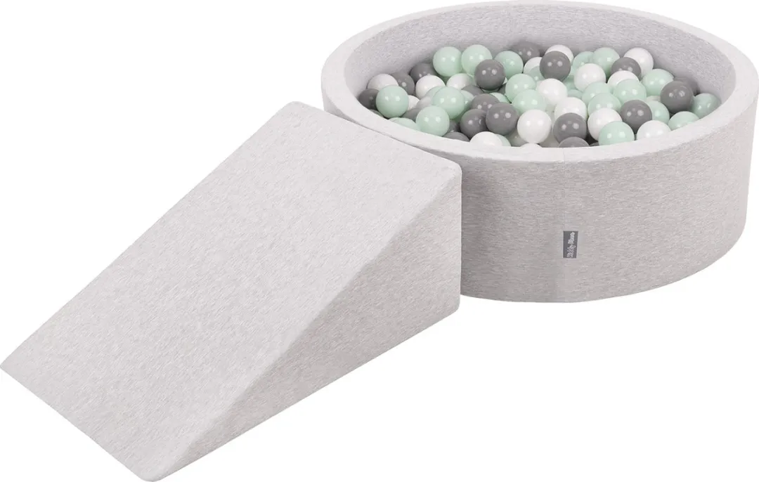 KiddyMoon Schuimspeelplaats Ballenbad 200 Ballen ∅7cm