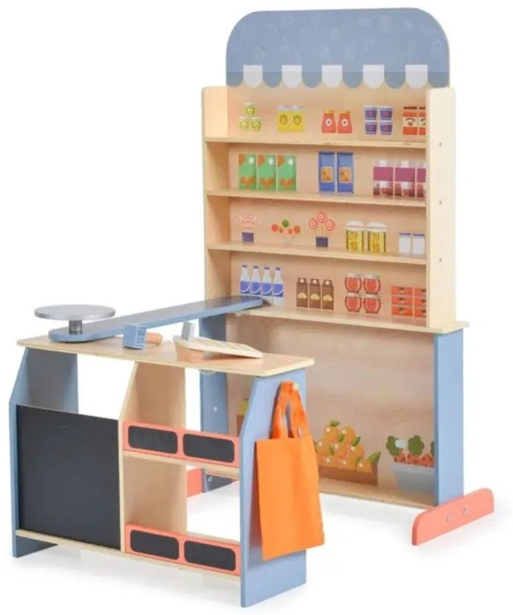 Gerardo's Speelgoed Houten Supermarkt